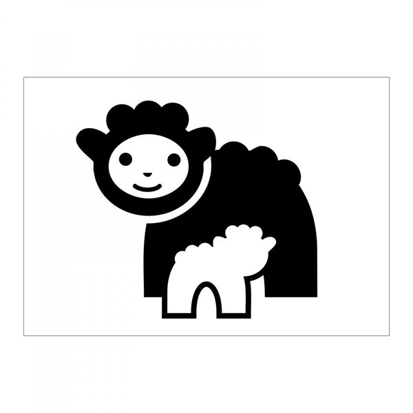 Pieris design Detský plagát - ovce