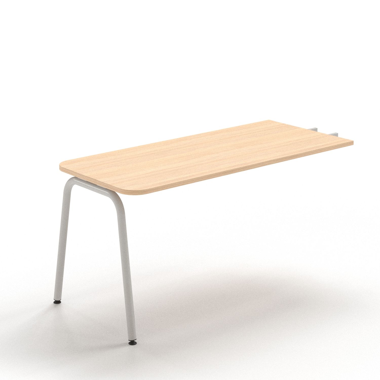 NARBUTAS - Prídavný stolík ku skrini ROUND 140x70 cm - zaoblené hrany