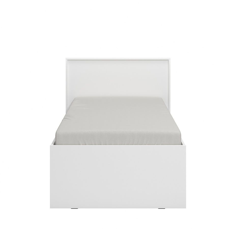Študentská posteľ 90x200 geralt - biela