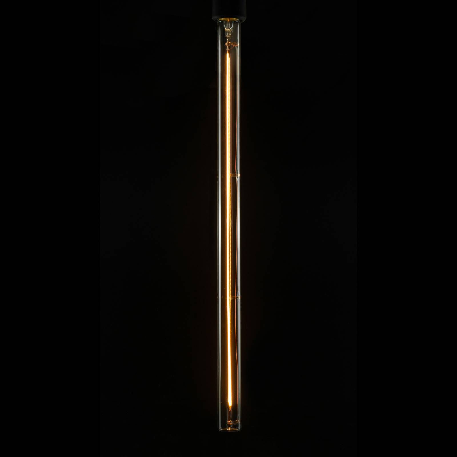Segula SEGULA LED žiarovka E27 T30 8W Top Flat 1900K číra, sklo, E27, 8W, P: 55 cm