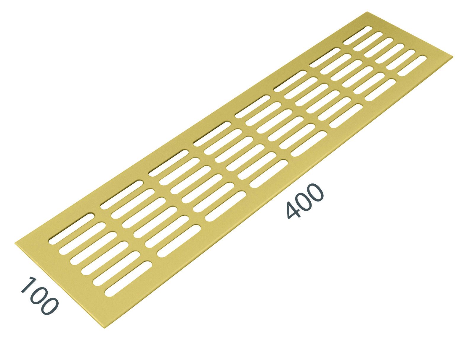 SRL - ALFA vetracia mriežka 100 x 400 mm 100 mm, 400 mm