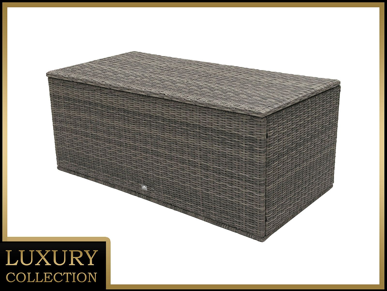 DEOKORK Box na podušky 170 x 90 cm BORNEO LUXURY (sivá)