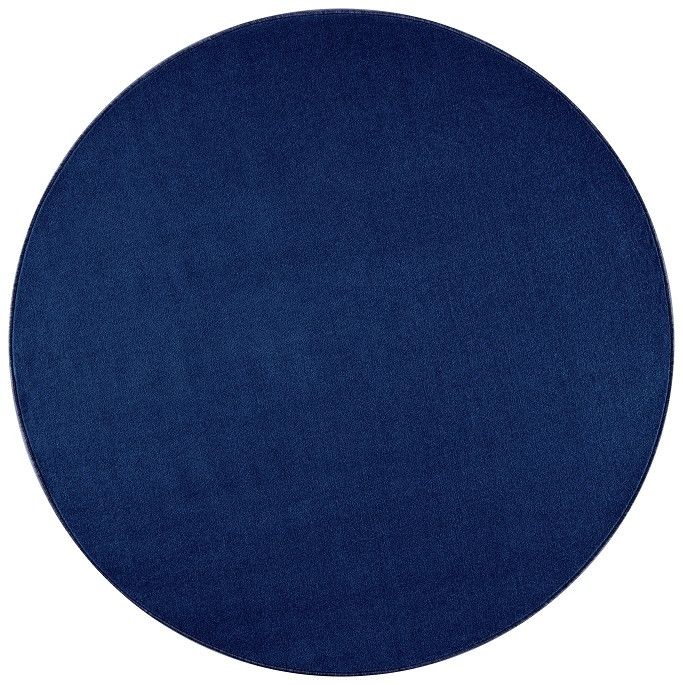 Hanse Home Collection koberce Kusový koberec Nasty 104447 darkblue - 133x133 (priemer) kruh cm