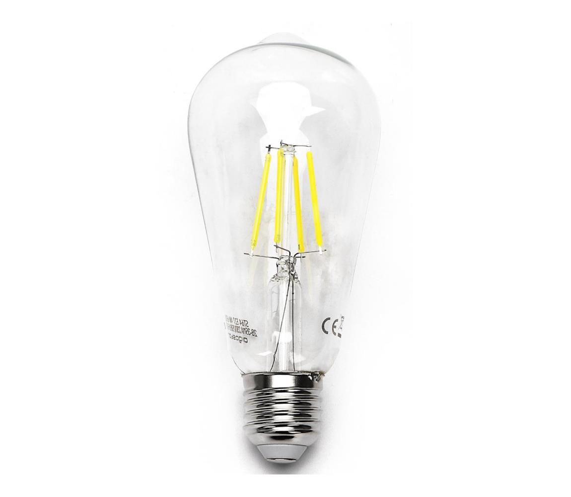 LED Žiarovka FILAMENT ST64 E27/4W/230V 6500K - Aigostar