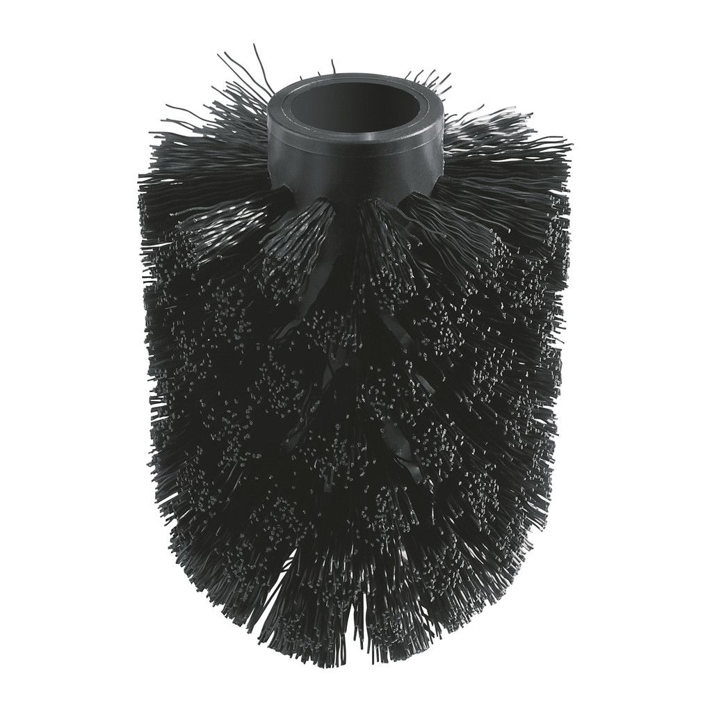 Grohe Essentials - Náhradná hlavica kefy, velvet black - čierna 40791KS1