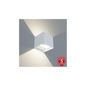 APLED - LED Vonkajšie nástenné svietidlo CUBE 2xLED/3W/230V IP65