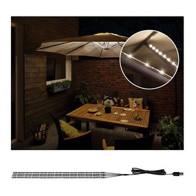 Paulmann 94208 - LED/1,8W Osvetlenie slnečníka PARASOL 5V/USB 1,6m