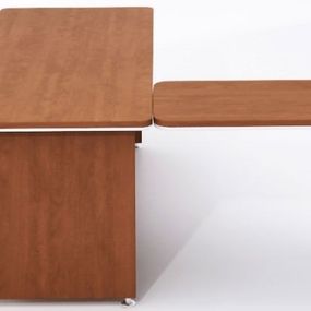 LENZA Prístavný stôl WELS,  90x55x76,2 cm, ľavé prevedenie