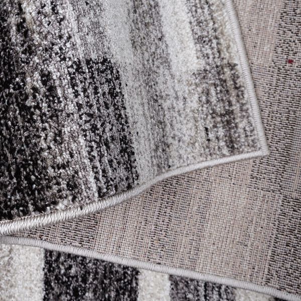 DomTextilu Moderný sivo hnedý koberec s obdĺžnikmi 38601-181602