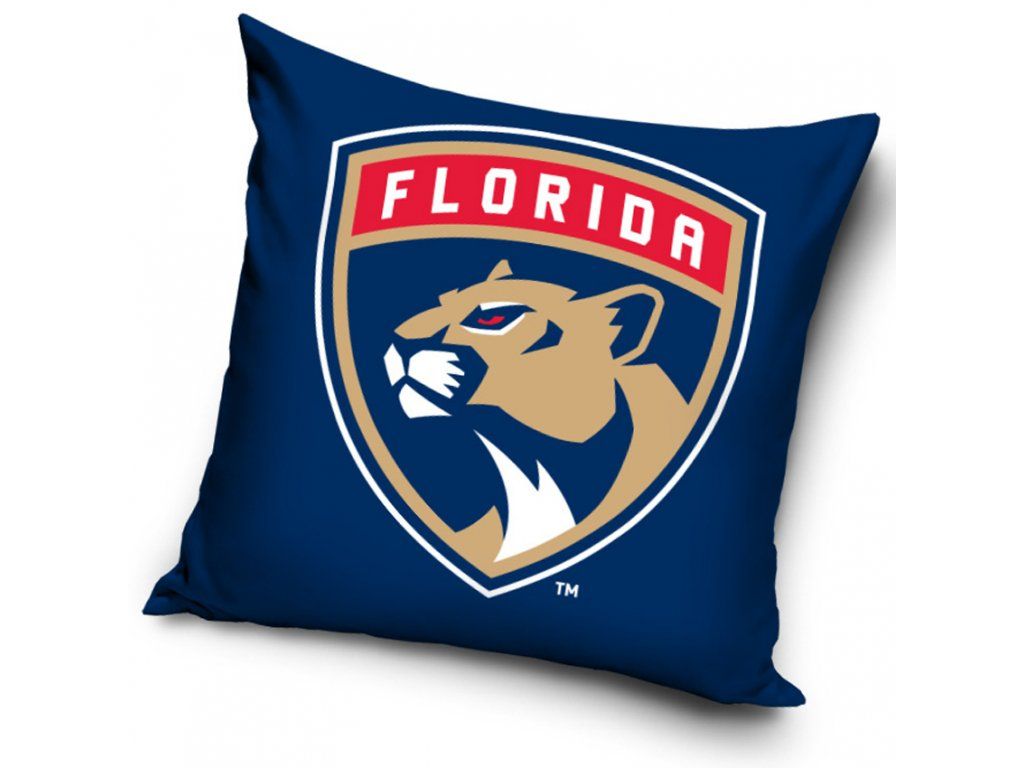 Vankúšik NHL Florida Panthers 40x40 cm