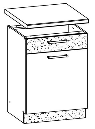 Dolná kuchynská skrinka Modena MD15 D50 S1