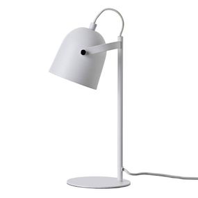 Dyberg Larsen Oslo stolná lampa z kovu, biela, Spálňa, oceľ, E14, 40W, K: 37cm