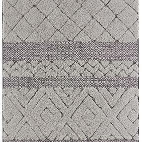 Mint Rugs - Hanse Home koberce Kusový koberec Handira 103904 Black / Grey - 80x200 cm