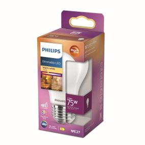 Philips 8719514324039 LED žiarovka E27 7,2W/75W 1055lm 2200-2700K A60 WarmGlow Dimmable