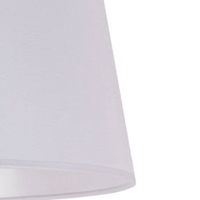 Duolla Tienidlo na lampu Classic L stojace lampy, biela, textil, E27, K: 30cm