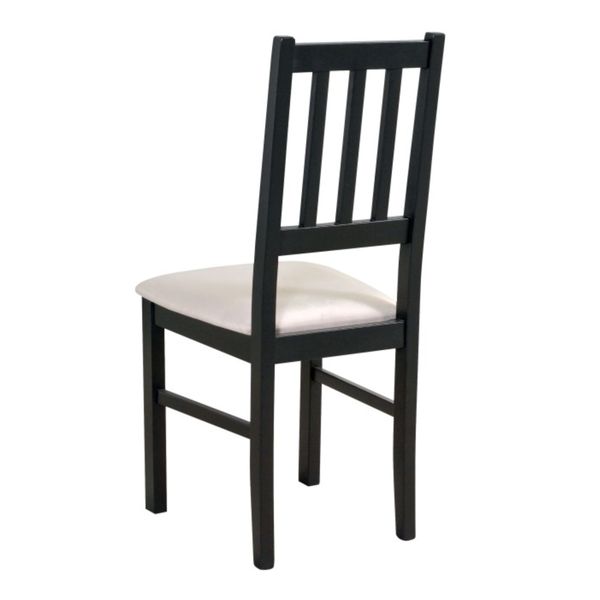 Sconto Jedálenská stolička BOLS 4 čierna/béžová