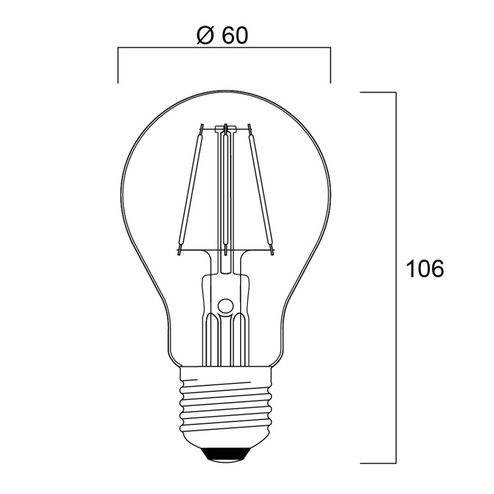 Sylvania ToLEDo retro LED žiarovka E27 4, 1W zelená, sklo, E27, 4.1W, P: 10.6 cm