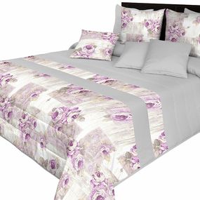 DomTextilu Elegantné prehozy na posteľ s krásnym vzorom ružových kvetov Šírka: 170 cm | Dĺžka: 210 cm 62689-237459