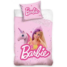 Obliečky do postieľky Barbie  Kúzelný Jednorožec 100x135/40x60 cm