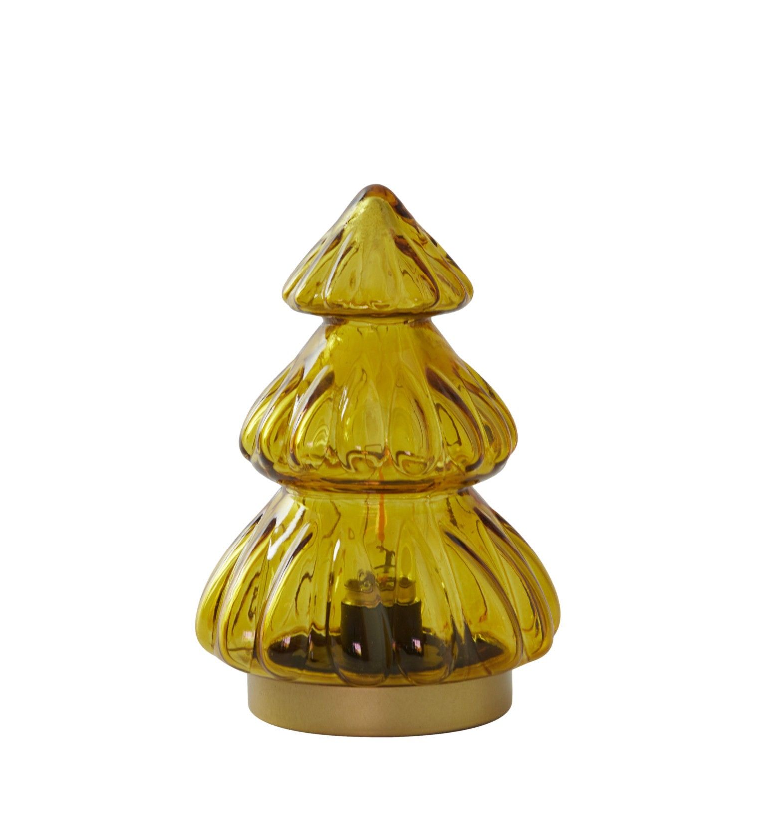 LED vianočný stromček, Yellow/Gold (S)