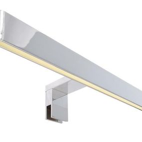 Light Impressions KapegoLED nábytkové přisazené svítidlo zrcadlové Line I 12V DC 8,00 W 3000 K 380 lm 312 mm stříbrná 687065