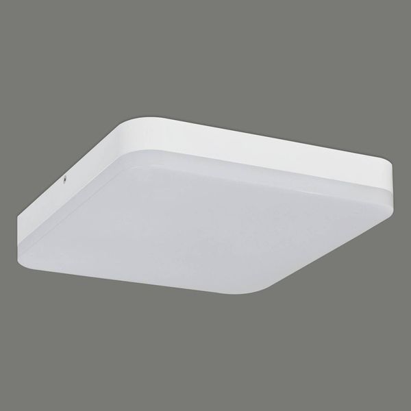 ACB ILUMINACIÓN Kúpeľňové LED svetlo Square s detektorom pohybu, Kúpeľňa, akryl, 24W, P: 28 cm, L: 28 cm, K: 6.2cm