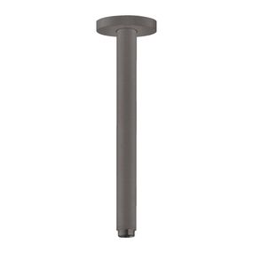 Hansgrohe - Stropné rameno S 30 cm, kartáčovaný čierny chróm 27389340