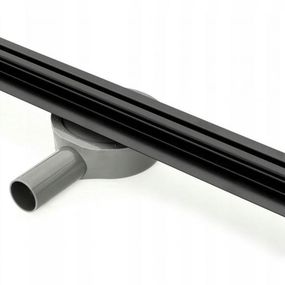 REA - Lineárne odtokový žľab Neo Slim 800 Pro čierny (REA-G8902) 2. jakost