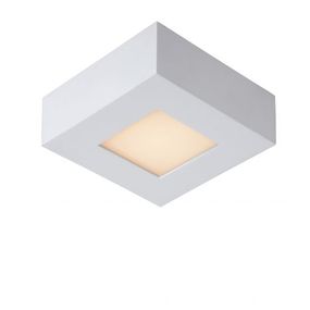 LUCIDE 28117/11/31 BRICE štvorcové stropné stmievateľné kúpeľňové LED svietidlo 8W IP44