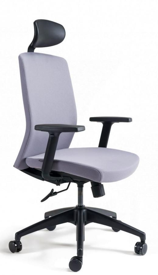 OFFICE PRO bestuhl -  OFFICE PRO bestuhl Kancelárska stolička J2 ECO BLACK SP sivá