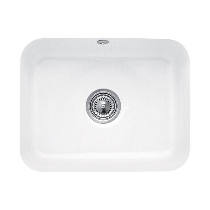 VILLEROY & BOCH VILLEROY & BOCH - Keramický drez Cisterna 60C White alpin podstavný 550 x 440 bez excentra 670601R1