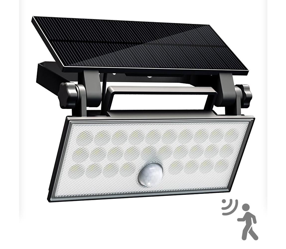 Top Light - LED Vonkajší solárny reflektor HELEON PRO LED/8W/3,7V IP65 4000K