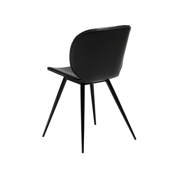 Čierna koženková stolička DAN-FORM Denmark Cloud