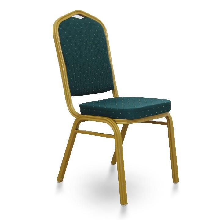 Stohovateľná stolička ZINA 2 NEW Tempo Kondela Zelená