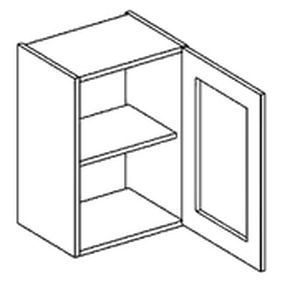 Horná kuchynská skrinka Nora W40 presklená