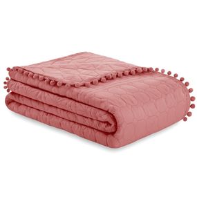 Prikrývka na posteľ AmeliaHome Meadore ružová