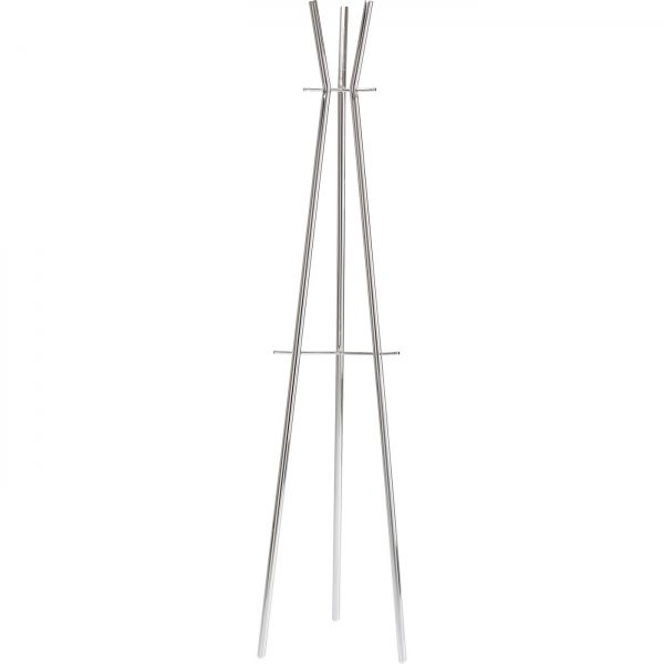 KARE Design Stříbrný stojací věšák Thesus 190cm