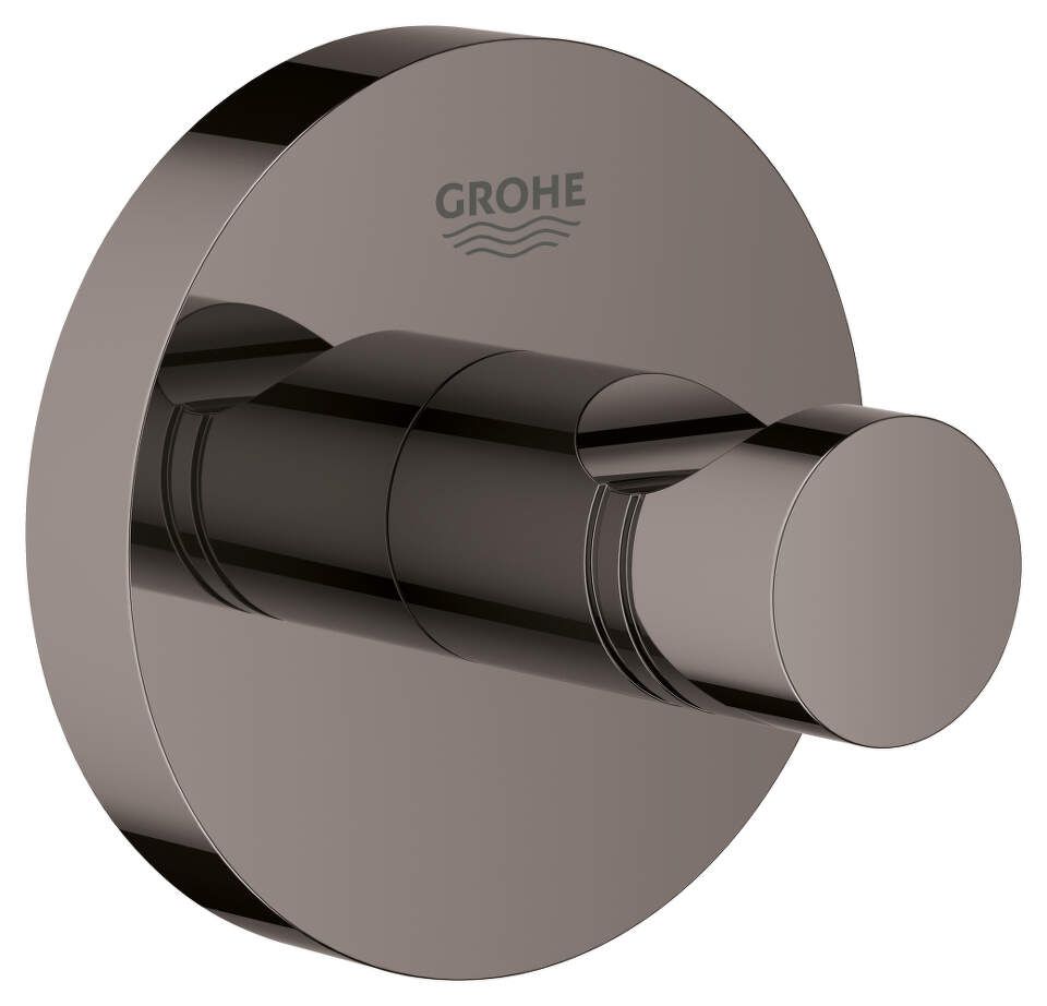 Grohe Essentials - Háčik na kúpací plášť, tmavý grafit 40364A01