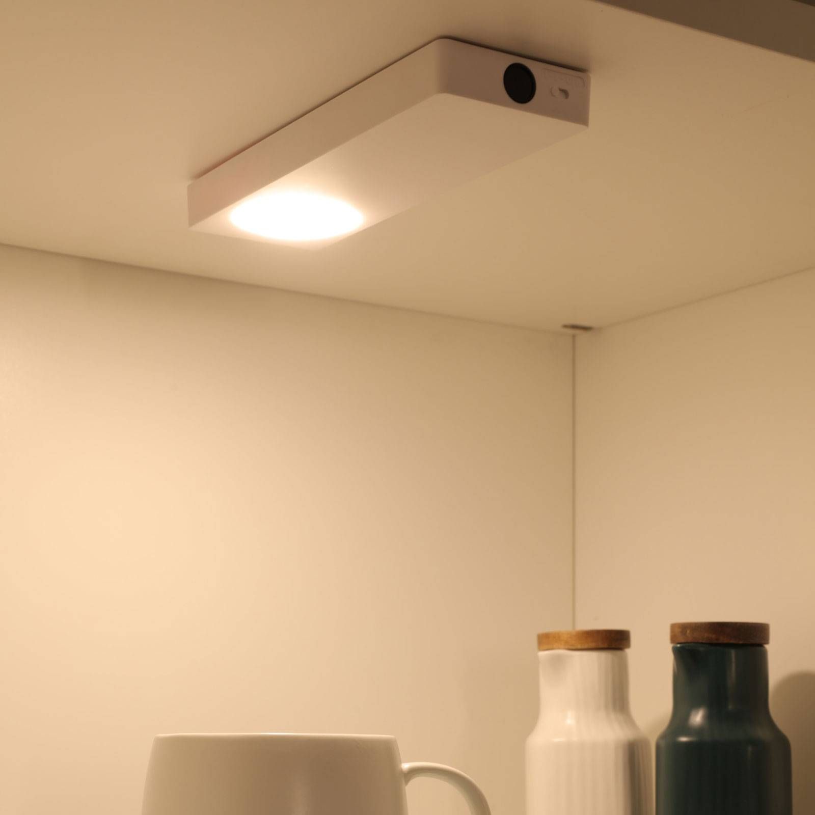 Müller-Licht Podhľadové LED svietidlo Padi Sensor, Kuchyňa, plast, 0.9W, P: 18 cm, L: 6 cm, K: 2cm