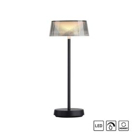 PAUL NEUHAUS LEUCHTEN DIREKT LED stolní lampa venkovní černá na baterie dotykový stmívač LED IP44 3000K LD 19711-18