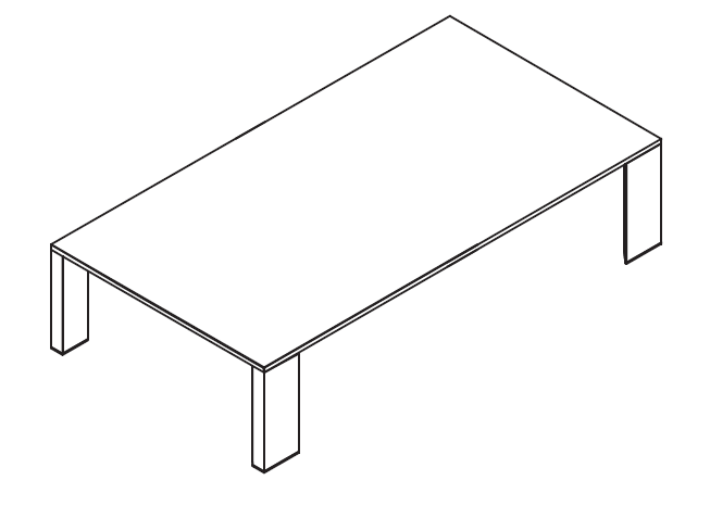 FREZZA - Rokovací stôl ONO 240x120 cm