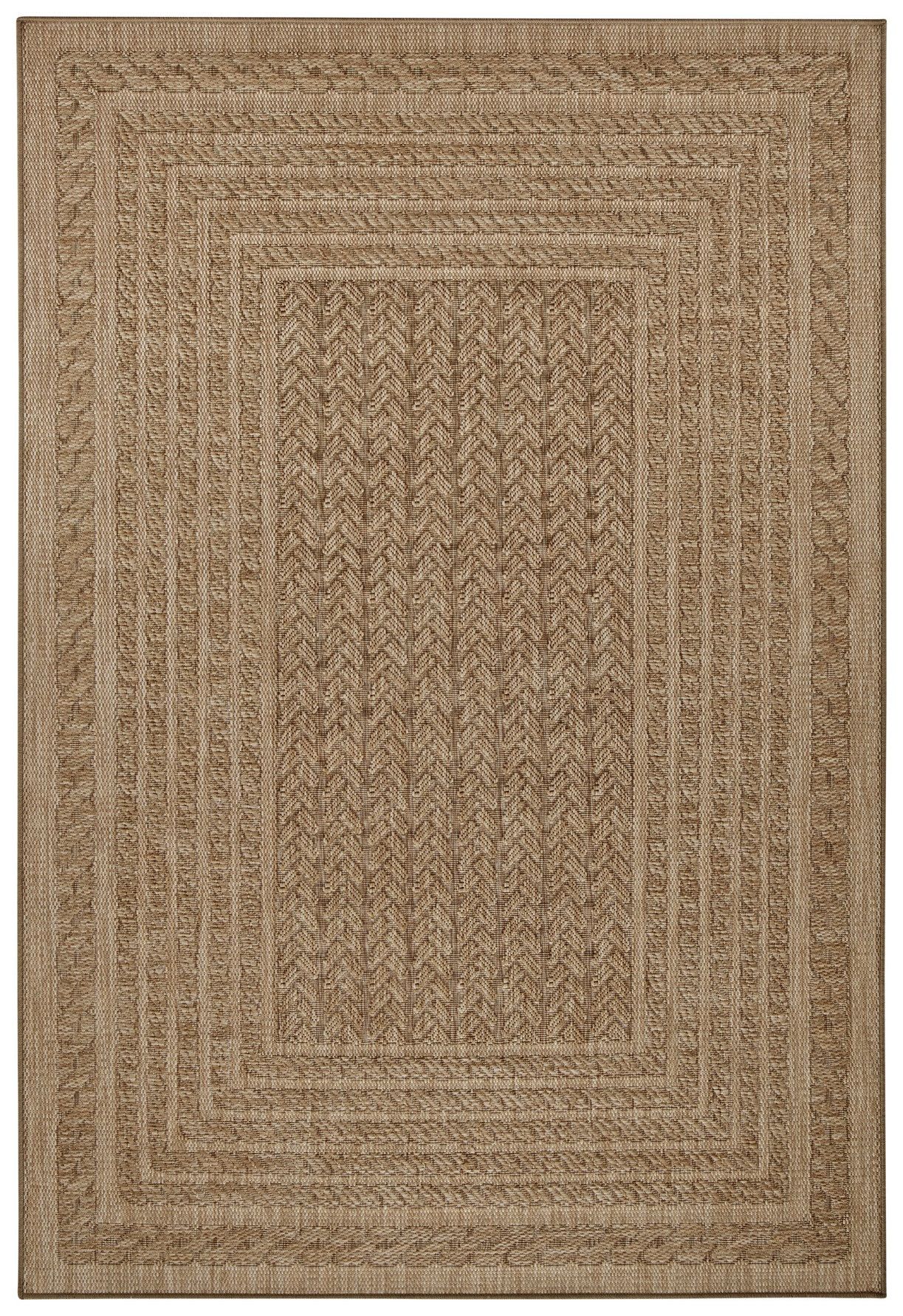NORTHRUGS - Hanse Home koberce Kusový koberec Forest 103992 Beige / Brown - 160x230 cm