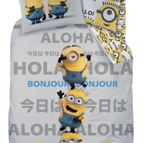 Detské obliečky MINIONS ALOHA