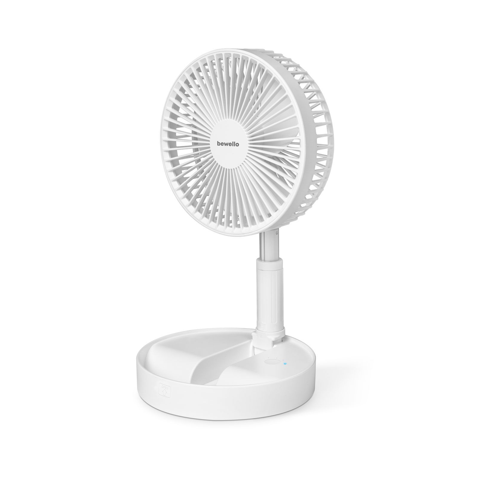 Skladací ventilátor - s akumulátorom, teleskopický - 4800 mAh