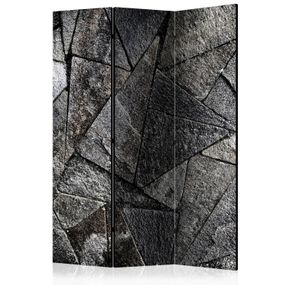 Artgeist Paraván - Pavement Tiles (Grey) [Room Dividers]