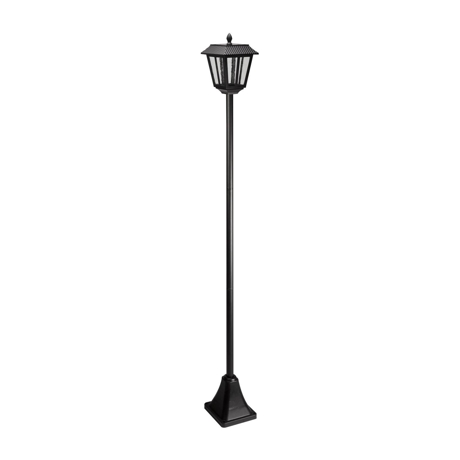 SMART GARDEN Solárne stĺpové LED svietidlo Whitehall 365, kov, plast, sklo, P: 18 cm, L: 18 cm, K: 174cm