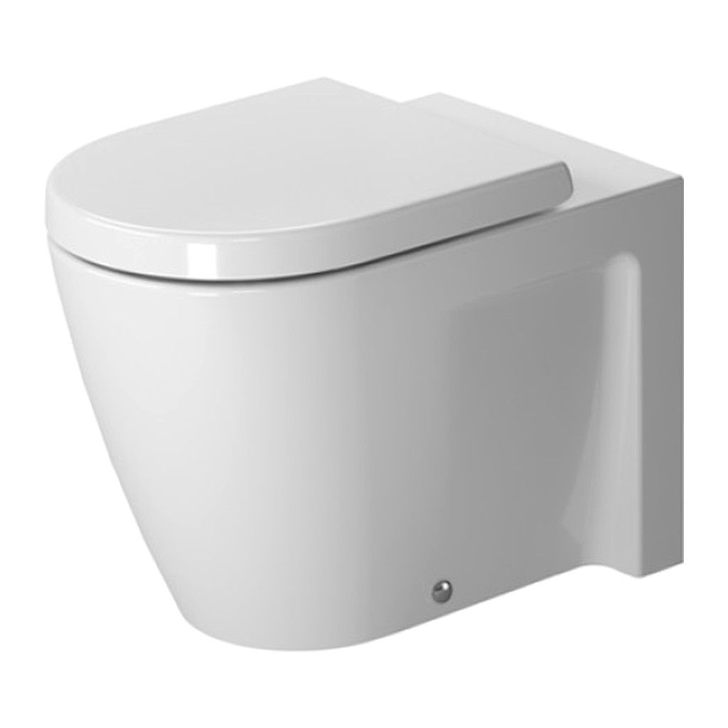 Duravit Starck 2 - Stojace WC, 4.5 l, 37 x 57 cm, biele 2128090000