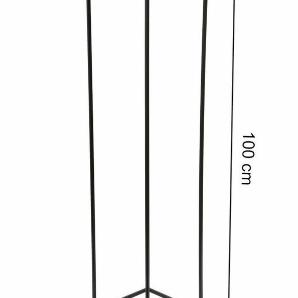 Stojan na kvety 100 cm ČIERNY