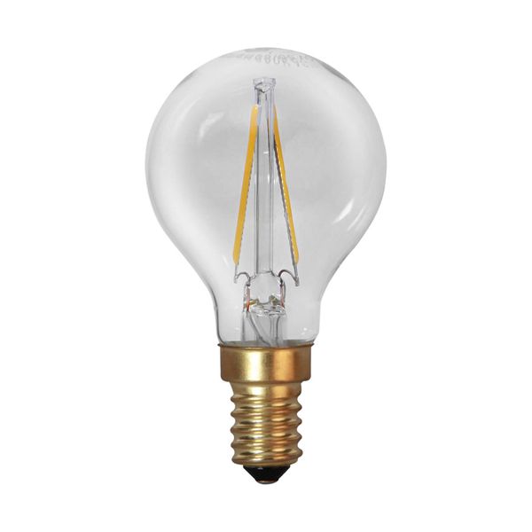 STAR TRADING LED žiarovka E14 P45 filament 1, 5 W 2 100 K 120 lm, E14, 1.5W, Energialuokka: G, P: 8.1 cm