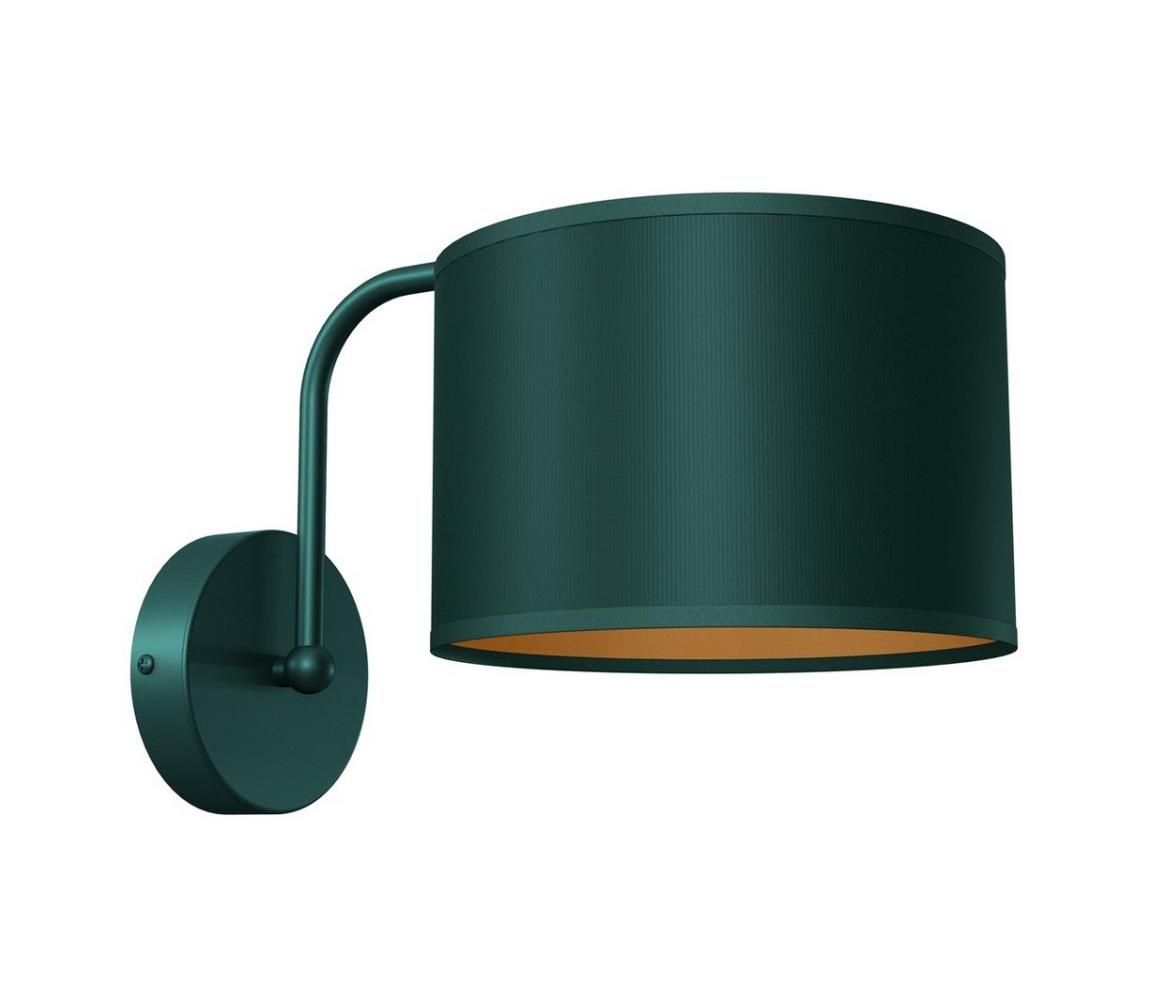 Nástenná lampa VERDE 1xE27/60W/230V zelená